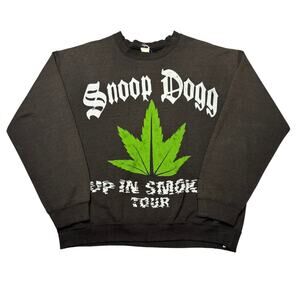 Madeworn Snoop Dogg Up In Smoke Tour Sweatshirt Men's Medium Retro